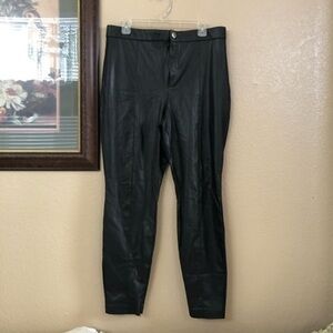 Zara Faux Leather Pants Size XXL